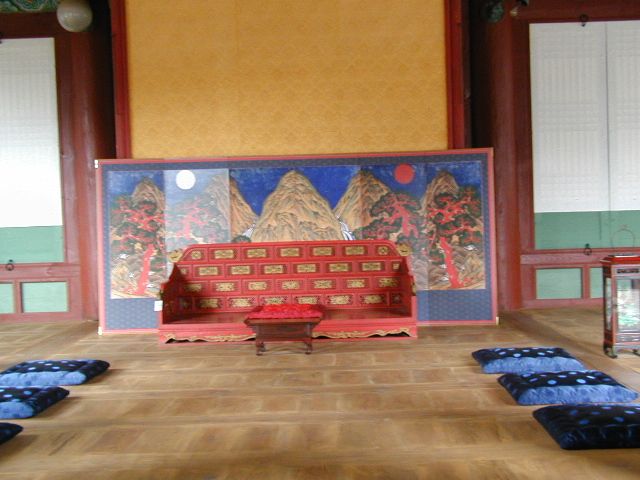 昌徳宮の王様の居間